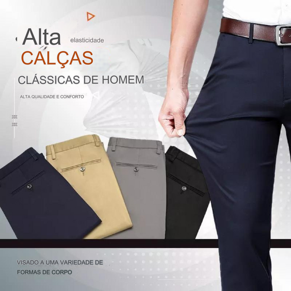 Calça Masculina Casual Super Elástica - Daily