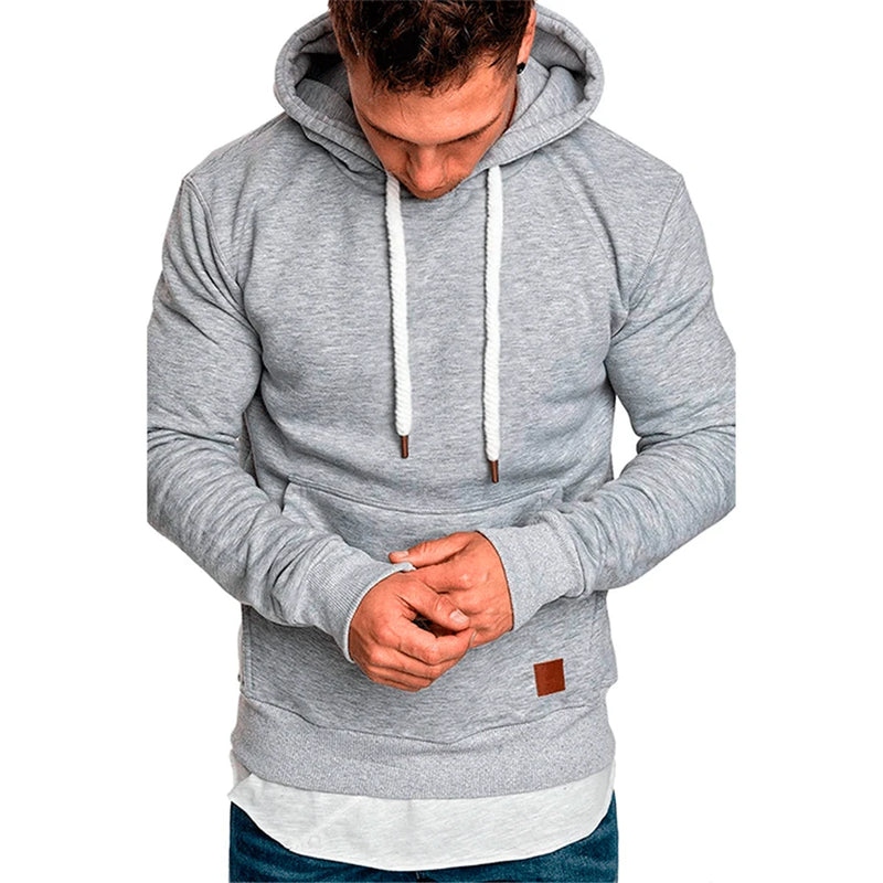 Moletom Masculino com Capuz - Estilo e Conforto para o Outono e Inverno