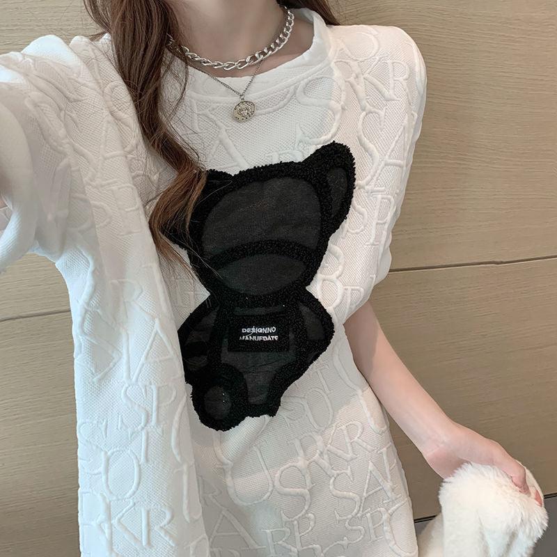 Camiseta feminina Urso Harajuku - Mágico Ofertas