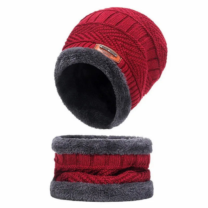 Conjunto 3 em 1 de Inverno: Gorro, Cachecol e Luvas