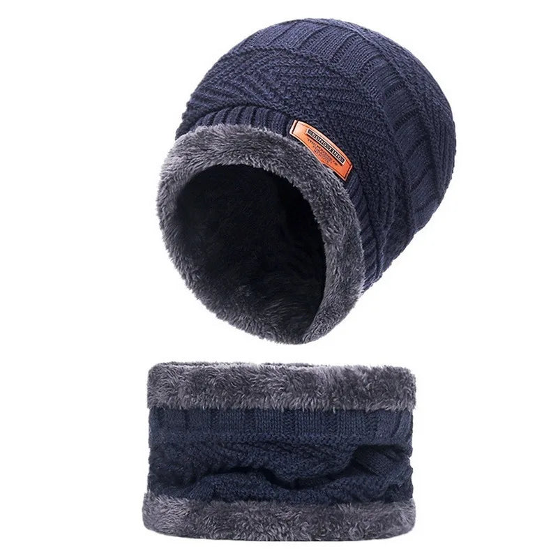 Conjunto 3 em 1 de Inverno: Gorro, Cachecol e Luvas