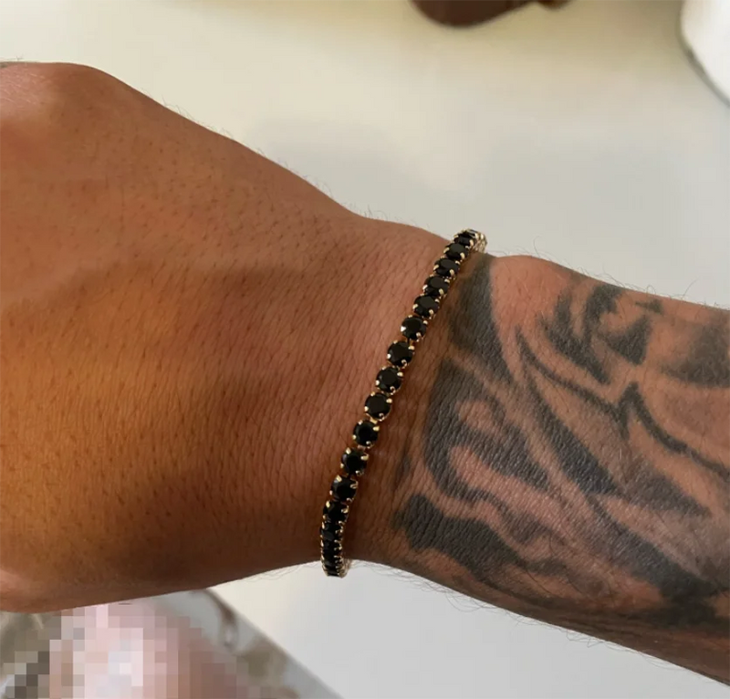 Pulseira de zircônia cúbica Masculina