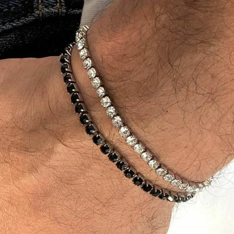 Pulseira de zircônia cúbica Masculina