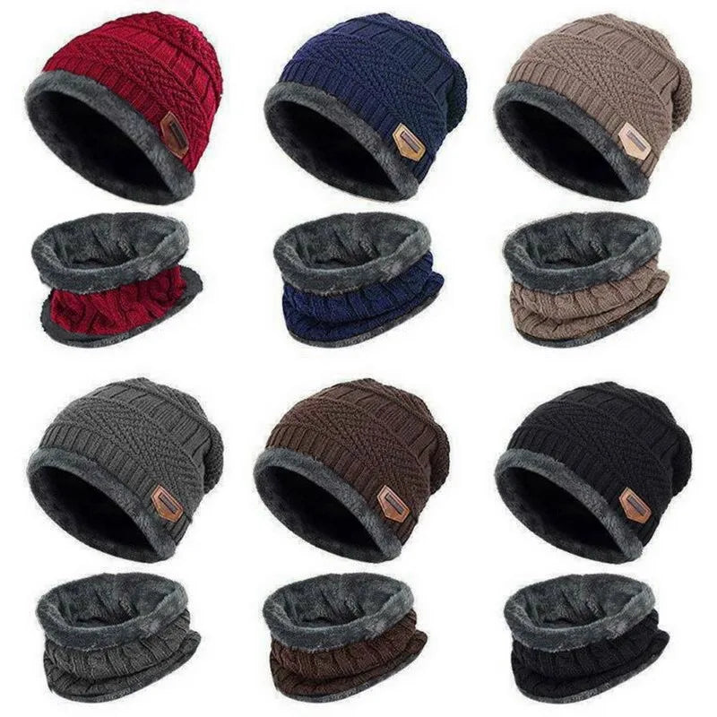 Conjunto 3 em 1 de Inverno: Gorro, Cachecol e Luvas